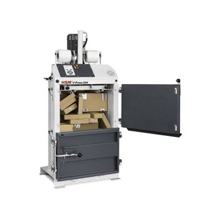 Hsm Hsm V-Press 504 Vertical Baler - Compresses Plastic Foil And Cardboard HSM6151